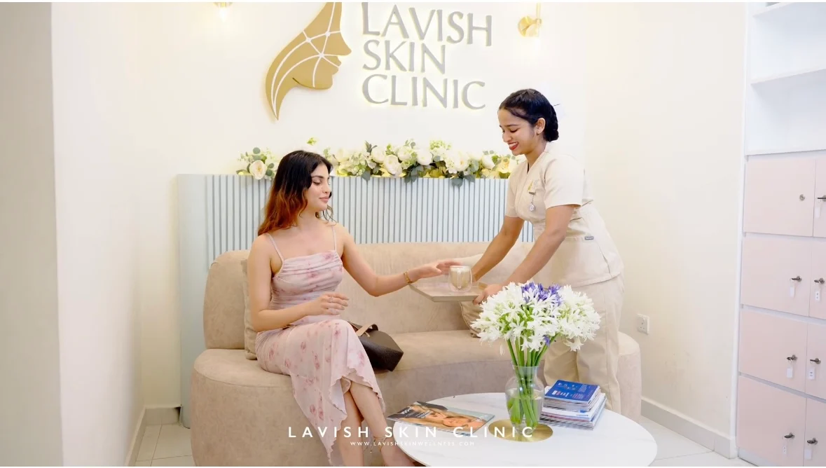 Lavish Skin Clinic waiting area